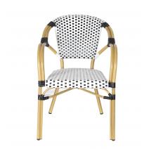  "Кабри" плетеный стул из искусственного ротанга, цвет черный, фото 2 