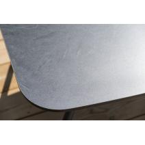  "Багамы" лаунж-зона 5-местная плетеная из роупа (веревки), каркас алюминиевый темно-серый, роуп серый, фото 19 