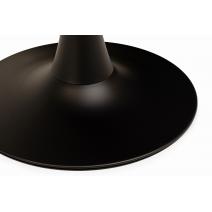  "Тюльпан" интерьерный стол из HPL круглый Ø90см, цвет "серый гранит", фото 4 