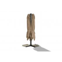  "Фабриано" зонт двухкупольный 3x3м на алюминиевой опоре, тент темно-серый, фото 8 