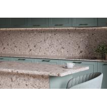  Стеновая панель 3000 № 217Л Сагранда, тиснение алмазная крошка, 6 мм, фото 4 