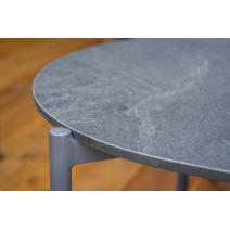  "Канны" лаунж-зона 4-местная из роупа со столиком "Диего" цвета "серый гранит", роуп темно-серый круглый, ткань темно-серая, фото 15 