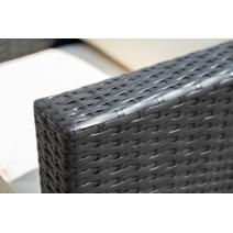  "Даллас" лаунж-зона из искусственного ротанга на 5 персон, цвет черный, фото 8 