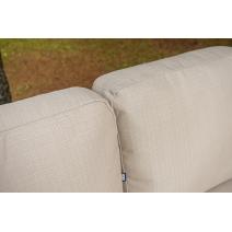  "Фиджи" лаунж-зона 5-местная плетеная из роупа (веревки), каркас алюминиевый светло-серый, роуп зеленый (4204), фото 24 