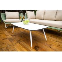  "Фиджи" лаунж-зона 5-местная плетеная из роупа (веревки), каркас алюминиевый светло-серый, роуп зеленый (4204), фото 25 