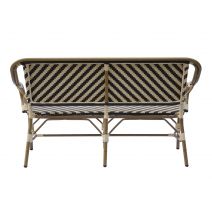  "Кабри" диван двухместный плетенный из искусственного ротанга, цвет бежево-коричневый, фото 4 