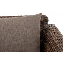  "Капучино" кресло из искусственного ротанга (гиацинт), цвет коричневый, фото 7 