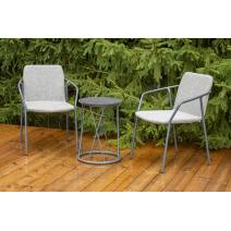  "Марокко" стул из текстилена nanotex, алюминиевый каркас, цвет серый, фото 10 