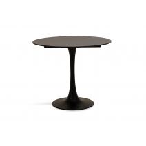  "Тюльпан" стол из HPL круглый Ø70см, цвет "серый гранит", фото 1 