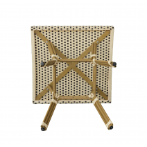  "Кабри" плетеный стол из искусственного ротанга, цвет бежево-коричневый, фото 2 