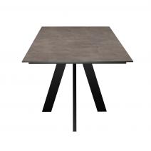  Стол DikLine DM140M Хромикс бронза/опоры черные, фото 5 