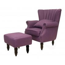  Кресло с пуфом Lab Violet V2, фото 1 