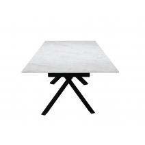  Стол DikLine DX140M Хромикс белый/опоры черные (2 уп.), фото 6 