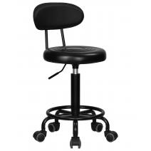  Табурет мастера DOBRIN BILLY BLACK, черный, фото 1 