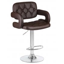  Стул барный DOBRIN TIESTO, коричневый, фото 1 