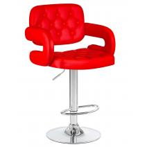  Стул барный DOBRIN TIESTO, красный, фото 1 