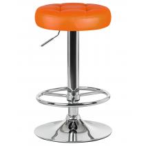  Табурет барный DOBRIN BRUNO, оранжевый, фото 1 