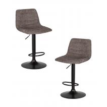  Набор 2 шт Стул барный DOBRIN TRAVIS, какао (VIVALDI43), фото 1 