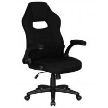  Кресло игровое DOBRIN RICK, черная ткань, фото 1 