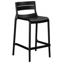  Стул полубарный DOBRIN NESSA, черный (B-03), фото 1 