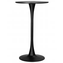  Стол барный MIA BAR, черная столешница, черное основание, фото 1 