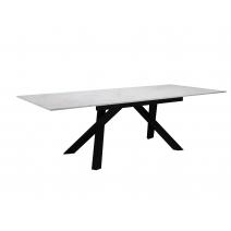  Стол DikLine DX140M Хромикс белый/опоры черные (2 уп.), фото 3 