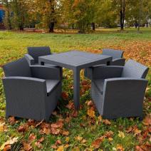  Комплект LANA MINI DINING L графит, фото 1 