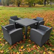  Комплект LANA LUX MINI DINING L графит, фото 1 