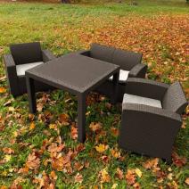  Комплект LANA LUX MINI DINING S коричневый, фото 1 