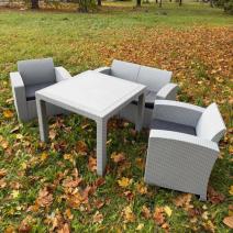  Комплект LANA LUX MINI DINING S светло-серый, фото 1 