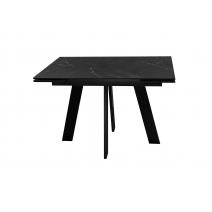  Стол DikLine SKM110 Керамика Черный мрамор/опоры черные, фото 3 