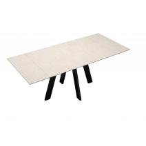  Стол DikLine DM110M Хромикс белый/опоры черные, фото 8 