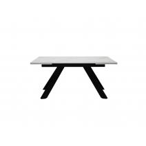  Стол DikLine DX140M Хромикс белый/опоры черные (2 уп.), фото 5 