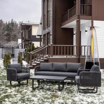  Лаунж-зона ADRIAN из алюминия, фото 1 