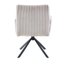  Стул DikLine 6827 т.к Бежевая Velo 30, опоры черные, фото 2 