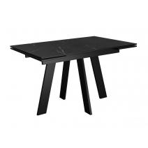  Стол DikLine SKM110 Керамика Черный мрамор/опоры черные, фото 1 