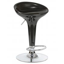  Стул барный DOBRIN BOMBA, чёрный, фото 1 