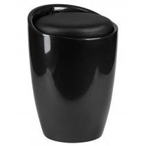  Табурет с местом для хранения LM-1100, чёрный, фото 1 