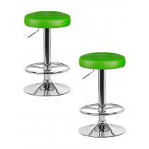  Набор 2 шт Табурет барный DOBRIN BRUNO, зелёный, фото 1 