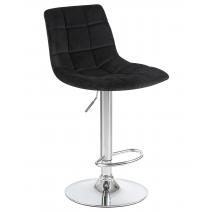  Стул барный DOBRIN TAILOR, черный велюр (MJ9-101), фото 1 