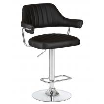  Стул барный DOBRIN CHARLY, чёрный, фото 1 