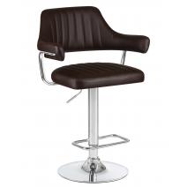  Стул барный DOBRIN CHARLY, коричневый, фото 1 