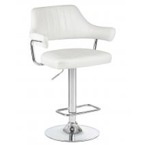  Стул барный DOBRIN CHARLY, белый крокодил, фото 1 