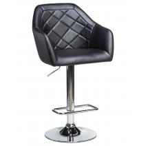  Стул барный DOBRIN VICTOR, чёрный, фото 1 