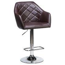 Стул барный DOBRIN VICTOR, коричневый, фото 1 