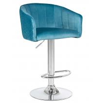  Стул барный DOBRIN DARCY, морской волны велюр (1922-7), фото 1 