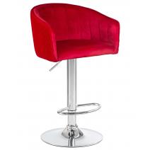  Стул барный DOBRIN DARCY, малиновый велюр (1922-14), фото 1 