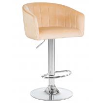  Стул барный DOBRIN DARCY, песочный велюр (1922-3), фото 1 