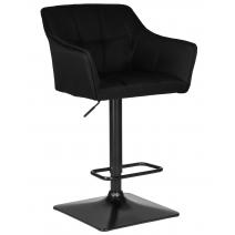  Стул барный DOBRIN RALF, черный (LAR-106D-28), фото 1 