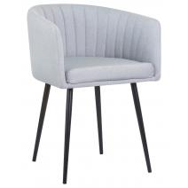  Стул обеденный DOBRIN ALINA, серо-голубая ткань (LAR-106D-23), фото 1 